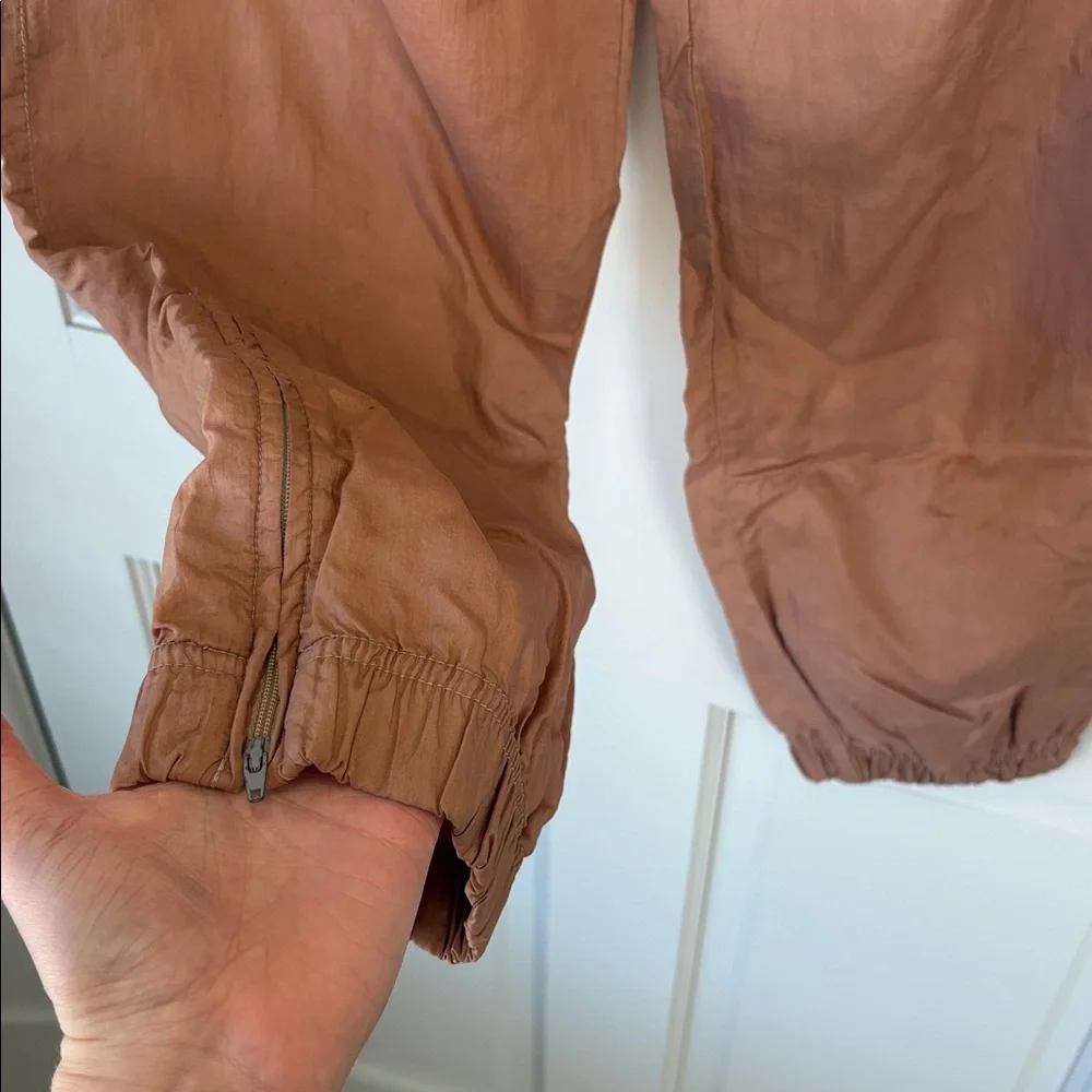 RARE VINTAGE USA Olympic team athletic pants Peach Track Medium - Picture 4 of 5